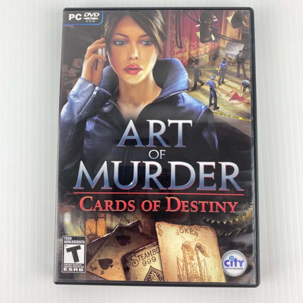 Art of Murder: Cards of Destiny PC Video Game Adventure Teen 2010